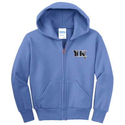 Youth Core Fleece Full Zip Hooded Sweatshirt Thumbnail