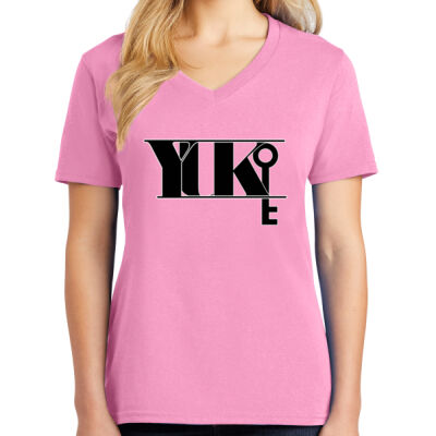 Ladies Core Cotton V Neck Tee Thumbnail